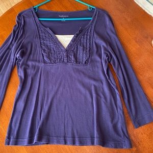 Van Heusen Dressy 100%  Cotton Top size M